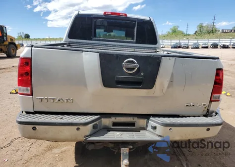 2005 Nissan Titan Xe из США, поврежденный, VIN 1N6AA07B75N562624